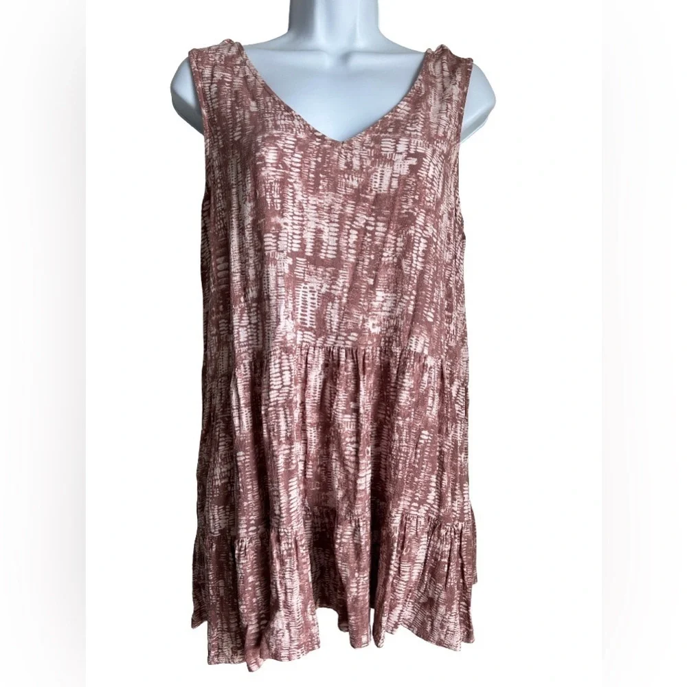 DAYTRIP TIERED BABYDOLL BOHO TANK - Picture 4 of 5